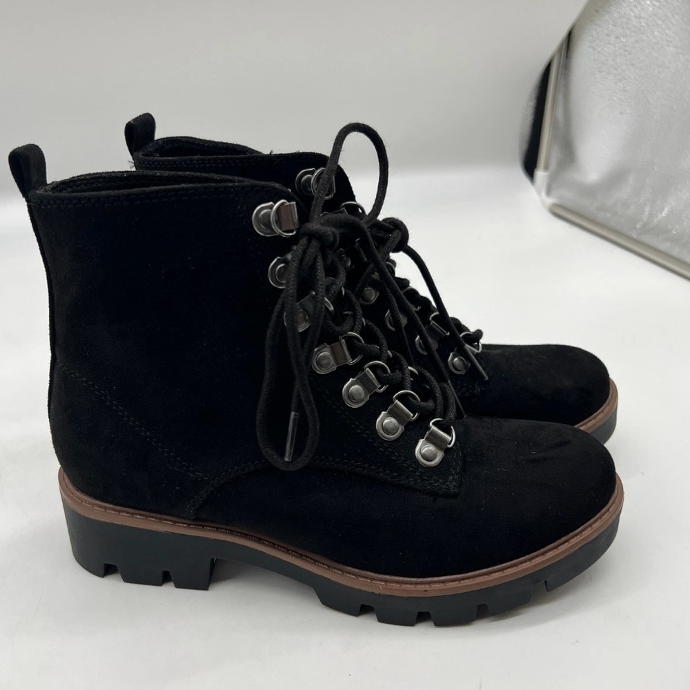 Black Suede Ankle Boots